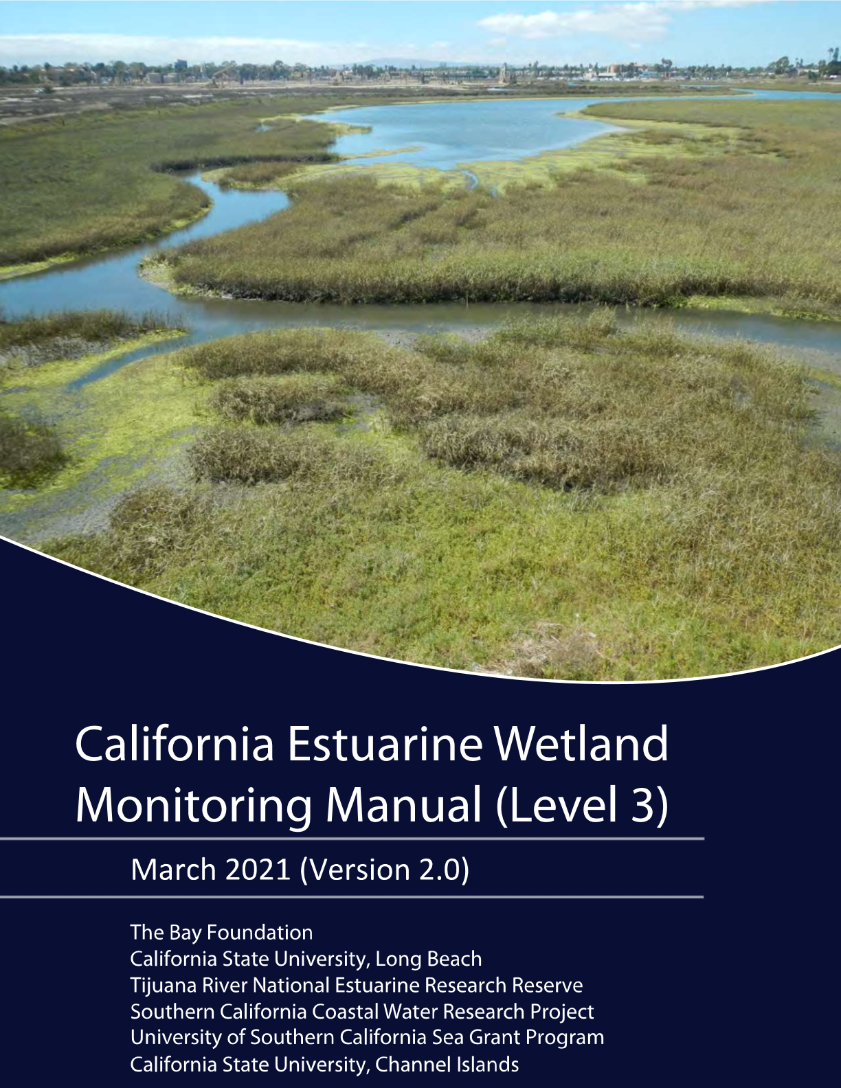 California Estuarine Wetland Monitoring Manual